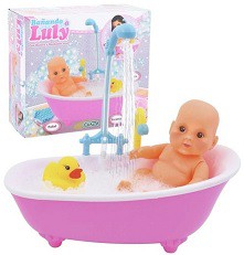 [J6999] JUGUETE BAÑANDO A LULY CON BAÑADERA DITOYS (J6999)