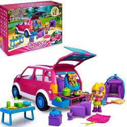 [J23343] PINYPON COCHE CAMPING CON MUÑECAS Y ACCESORIOS  (J23343)