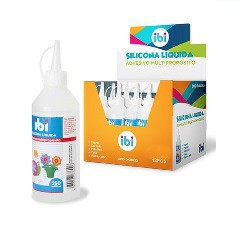 [L24638] PEGAMENTO IBI SILICONA X250ml. (L24638)