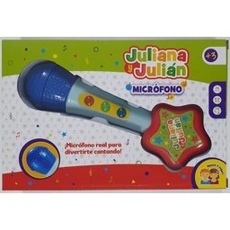 [J24728] MICROFONO JULIANA Y JULIÁN (J24728)