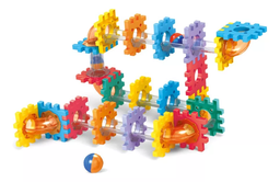 [J24854] LABERINTO ROLLING BALL JUEGO DE CONSTRUCCION TUBO Y CUBOS DITOYS 49 Pzs (J24854)