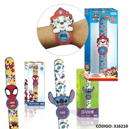 [J316210] RELOJ 3D CON PERSONAJE TAPI (J316210)