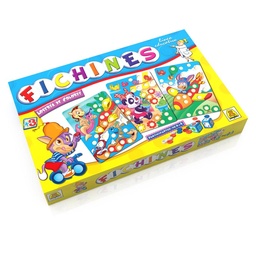 [G3839] LOTERÍA DE LOS COLORES FICHINES IMPLAS (G3839)
