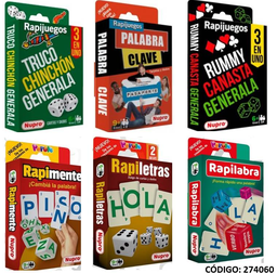 [J2704600] JUEGOS NUPRO RAPIJUEGOS (J2740600)
