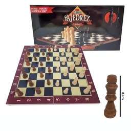 [G8010095] AJEDREZ DE MADERA GRANDE (G8010095)