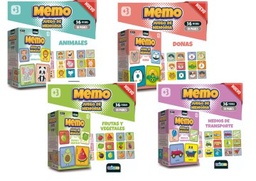 [J25026] JUEGO DE MEMORIA MEMO UNI 36 FICHAS SURTIDO (J25026)