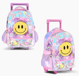 [L1470600] MOCHILA CARRO FOOTY 18&quot; SMILE CON LUZ (L1470600)