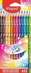 [L151967] LAPICES DE COLOR MAPED MINI CUTE X12 LARGOS (L151967)