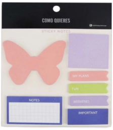 [L232902] SET OFICINA MOOVING STICKY NOTES COMO QUIERES PASTEL (L232902)