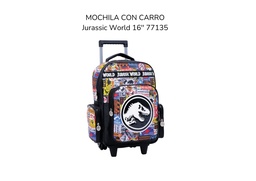 [L25471] MOCHILA CARRO 16&quot; WABRO JURASSIC WORLD (L25471)