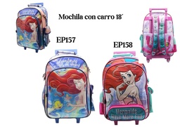 [L25481] MOCHILA CARRO 18&quot; CRESKO SIRENITA (L25481)