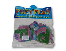 [L323230] GOMA EVA PLAY GLITTER LETRAS (L323230)