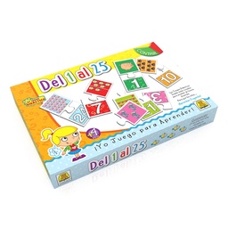 [G41801] JUEGO &quot;DEL 1 AL 25&quot; IMPLAS (G41801)