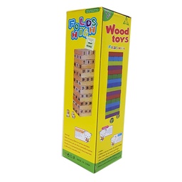 [G36500] JUEGO YENGA CON NUMEROS WOOD TOYS (G36500)