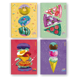 [L122291] CUADERNO 29.7 APUNTES LIFE IN COLORS 80hjs. CUADRICULADO (L122291)