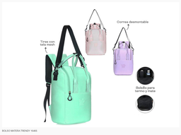 [R26295] BOLSO MATERA TRENDY MOCHILA (R26295)
