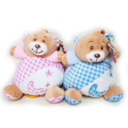 [G8577] CUNERO OSO PIJAMA ROSA/CELESTE (G8577)