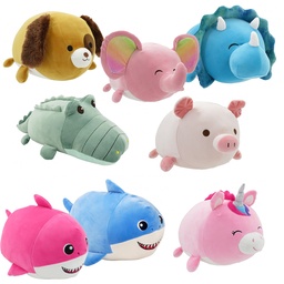 [G613723] PELUCHE ANIMALES ACOSTADOS 31CM. (G613723)