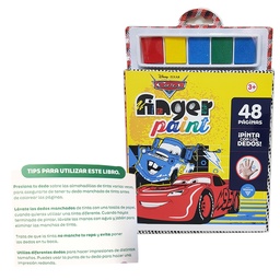 [G59830] BLISTER PINTA CON LOS DEDOS CARS (G59830)