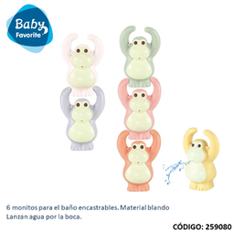 [J259080] MC BABY MONITOS PARA BAÑO (J259080)
