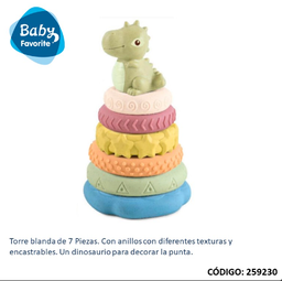 [J259230] MC BABY TORRE DEL DINOSAURIO (J259230)