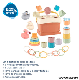 [J2593900] MC BABY BALDE CON ENCASTRE (J2593900)