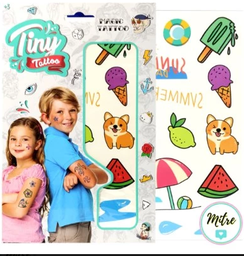 [J224298] SET DE TATUAJES DIVERTIDOS TINY (J224298)
