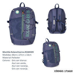 [L171610] MOCHILA PORTANOTEBOOK 18&quot; ROLAND GARROS (L171610)