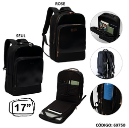 [L69750] MOCHILA PORTANOTEBOOK 17&quot; FW B-PACK ROSE/SEUL (L69750)