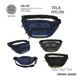 [R156320] RIÑONERA ONA SAEZ TELA NYLON (R156320)