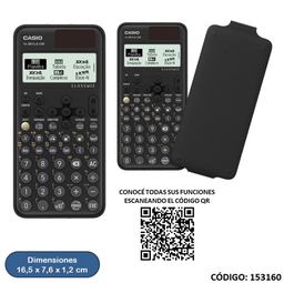 [L153160] CALCULADORA CIENTIFICA CASIO FX-991 LA CW (L153160)