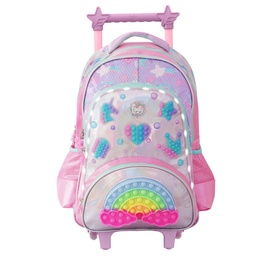 [L27950] MOCHILA CARRO 18&quot; FOOTY RAINBOW POP IT (L27950)