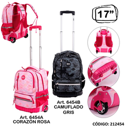 [L212454] MOCHILA CARRO 17&quot; ELF BASE GOMA (L212454)