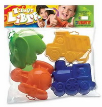 [J10776] JUEGO DE MOLDES X4 UNIDADES DURAVIT (J10776)