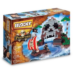 [J14043] JUGUETE ISLA PIRATA 320 PIEZAS RASTI BLOCKY (J14043)