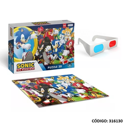 [J316130] PUZZLE 3D TAPI 60 PIEZAS + ANTEOJOS (J316130)