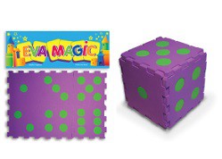 [L8672] GOMA EVA JUGUETE DIDACTICO DADO (L8672)