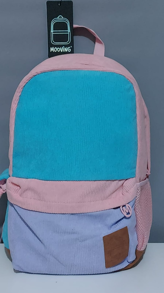 MOCHILA 18&quot; MOOVING CORDEROY (L71162)