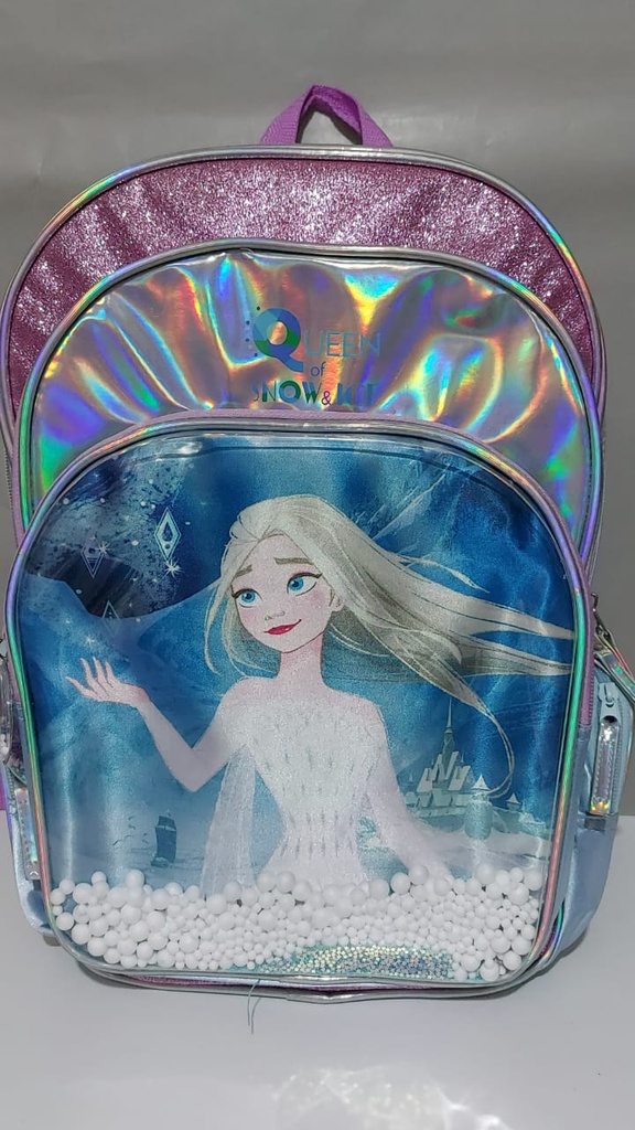 MOCHILA 16&quot;  WABRO METAL  LICENCIA CON NIEVE (L20904)