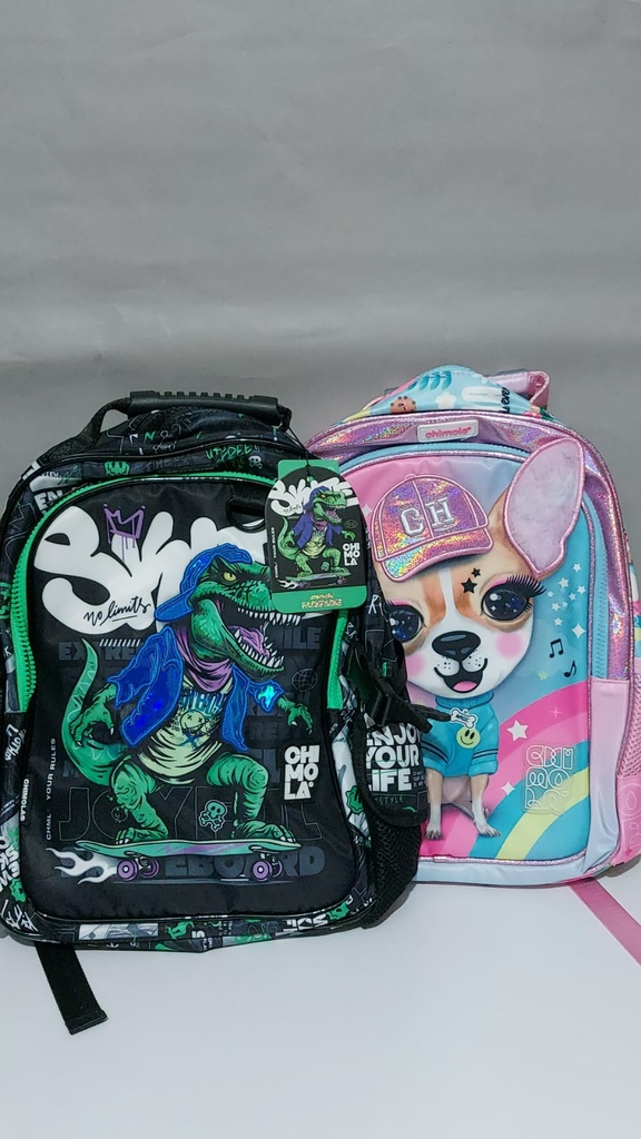 MOCHILA CHIMOLA 18&quot; PERSONAJE (L270270)