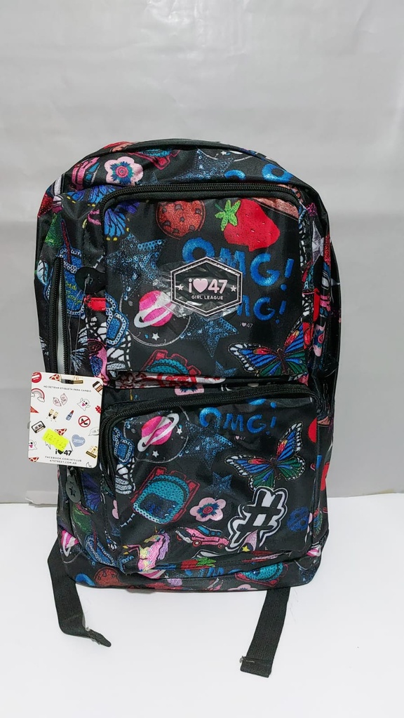 MOCHILA 17&quot; 47 STREET URBANA ESPALDA # (L121142)
