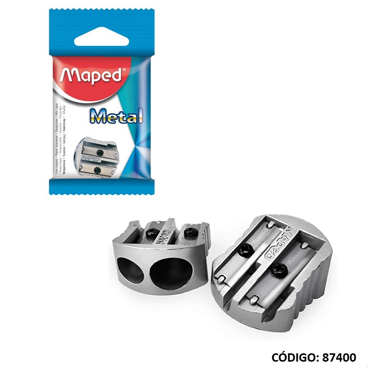 SACAPUNTAS MAPED DOBLE METAL (L87400)
