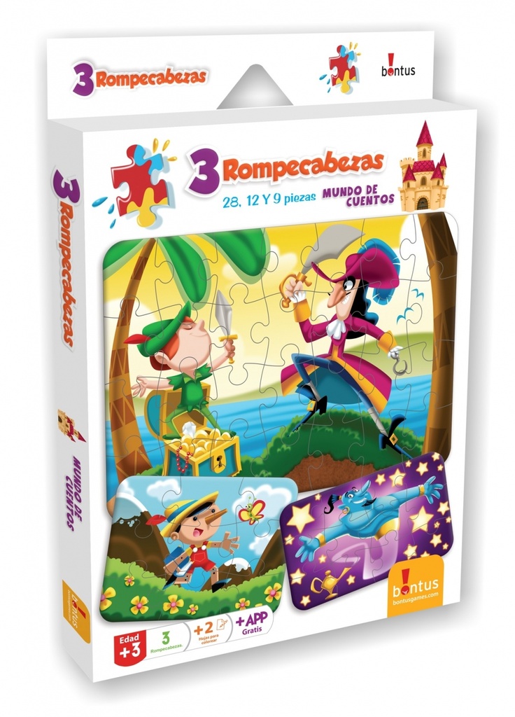 PUZZLE MUNDO DE CUENTOS (G728)