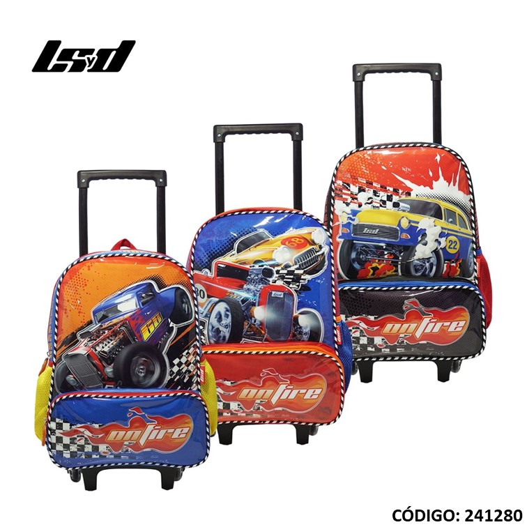 MOCHILA CARRO 16&quot; LSD AUTOS (L241280)