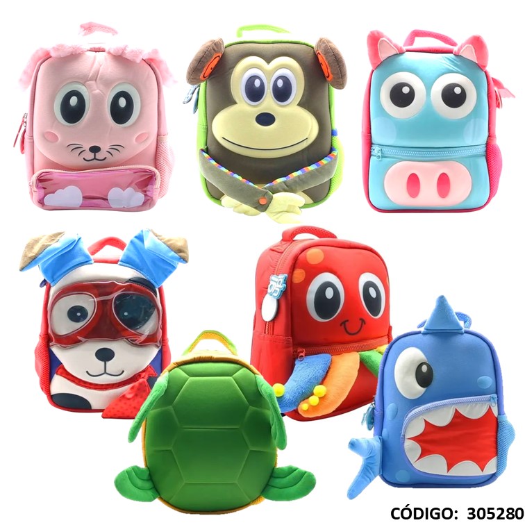 MOCHILA 11&quot; JARDIN CRESKO FUNNY LAND (L305280)