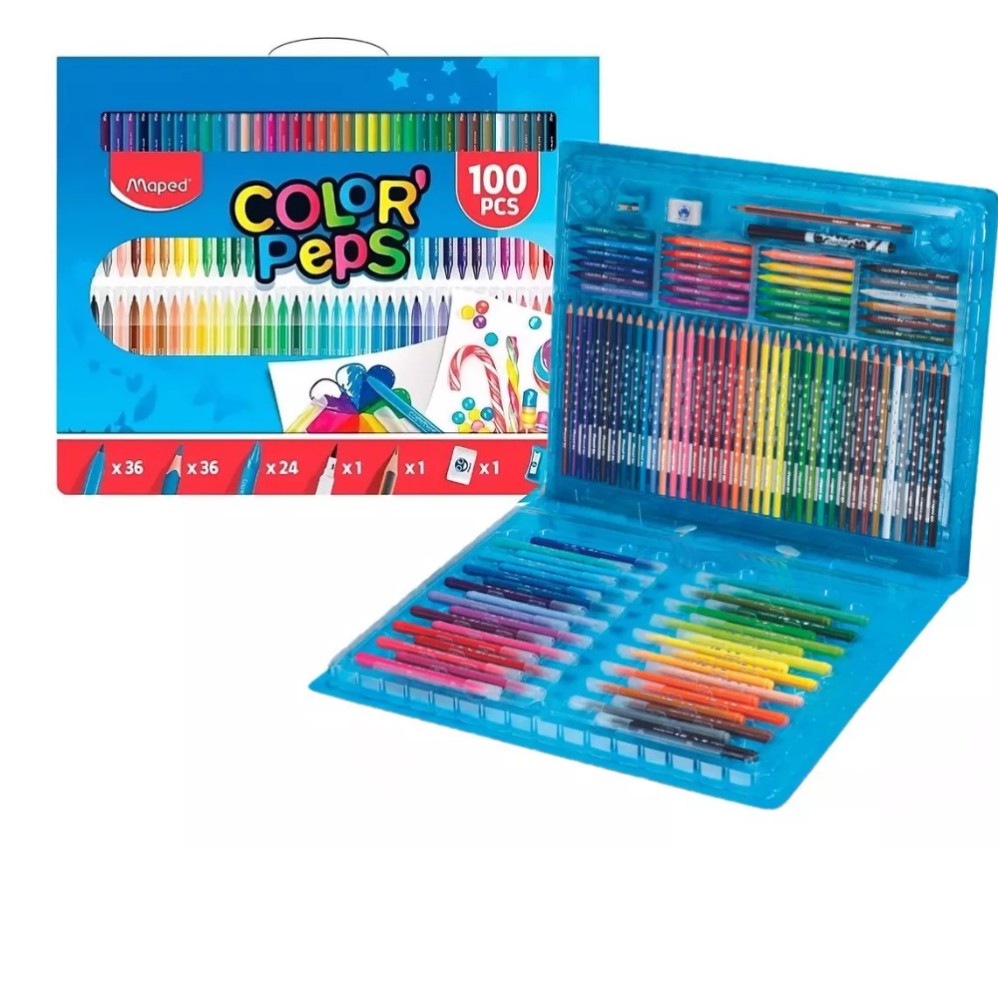 LAPIZ COLOR MAPED KIT X100 COLORES (L27527)