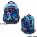 MOCHILA 18&quot; PHI-PHI BUTTERFLY BLUE (L350340)