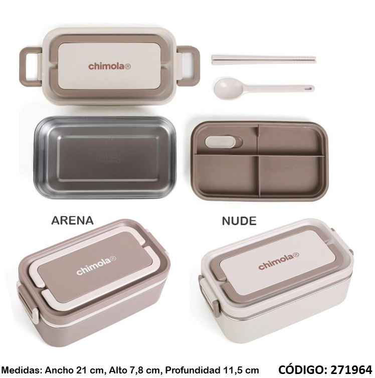 LUNCHERA CHIMOLA TAMAÑO L 1000ml. (R271964)