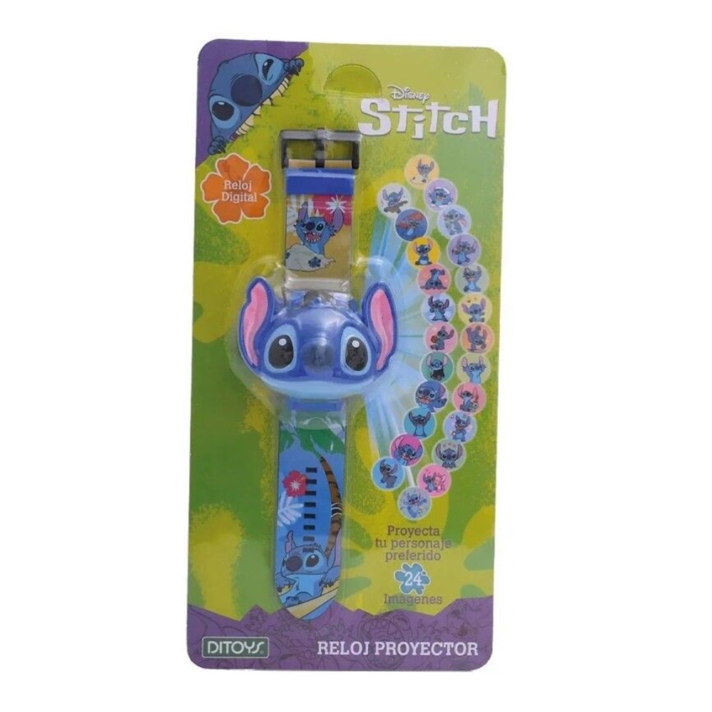 RELOJ DITOYS STITCH PROYECTOR (J31441)