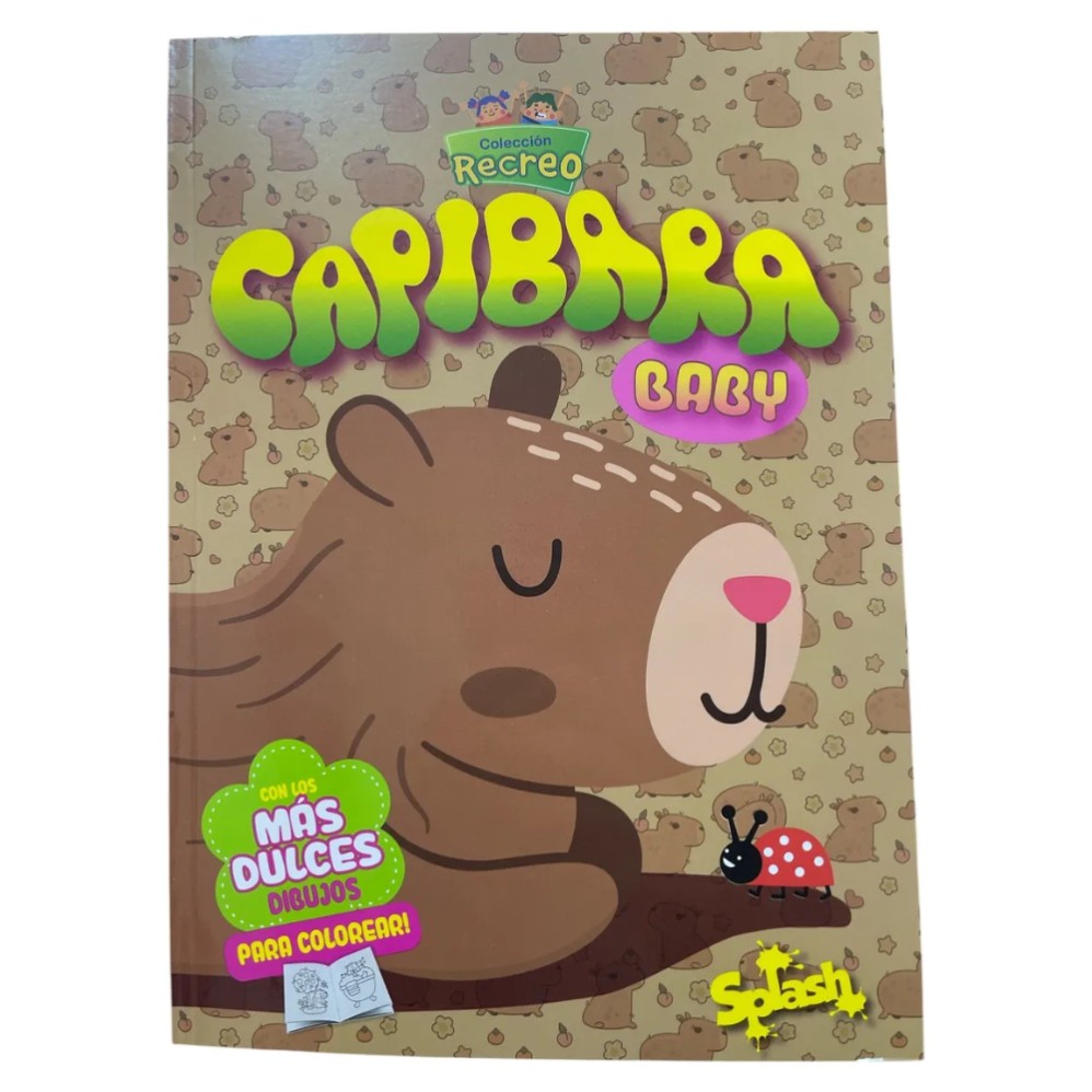 LIBRO SPLASH CAPIBARA BABY (L31459)